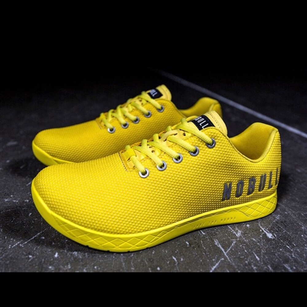 ISO SIZE 8 Lemon Drop NoBull Trainers